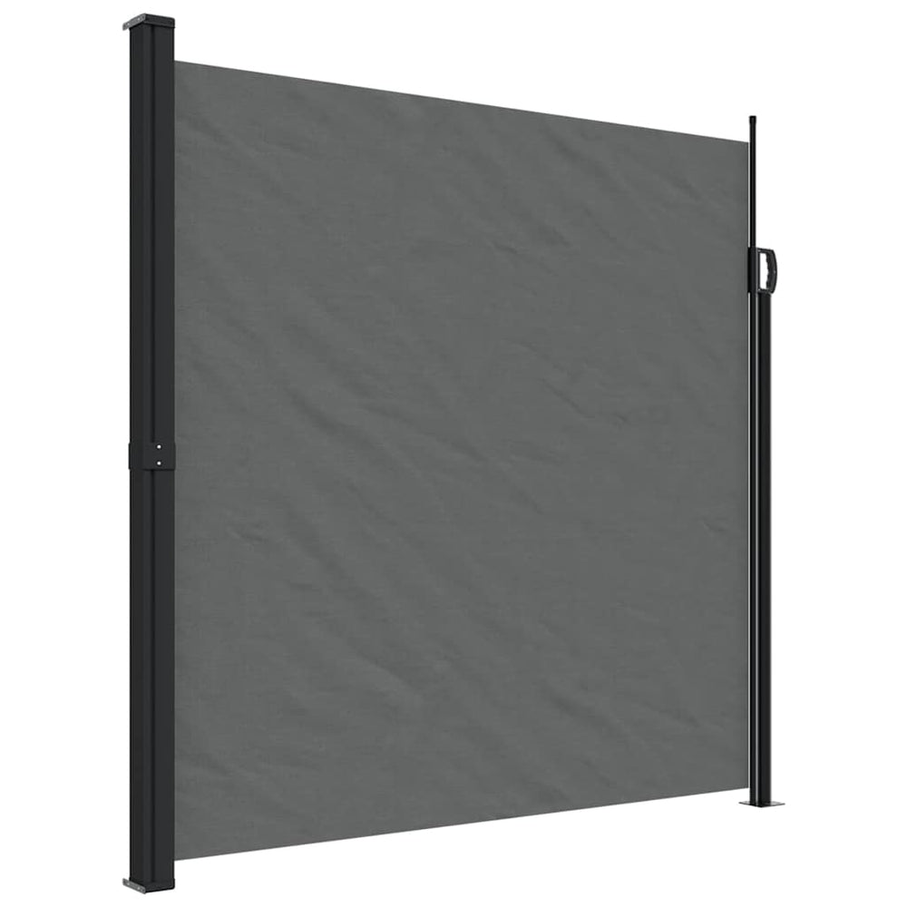 vidaXL Store latéral rétractable anthracite 200x600 cm