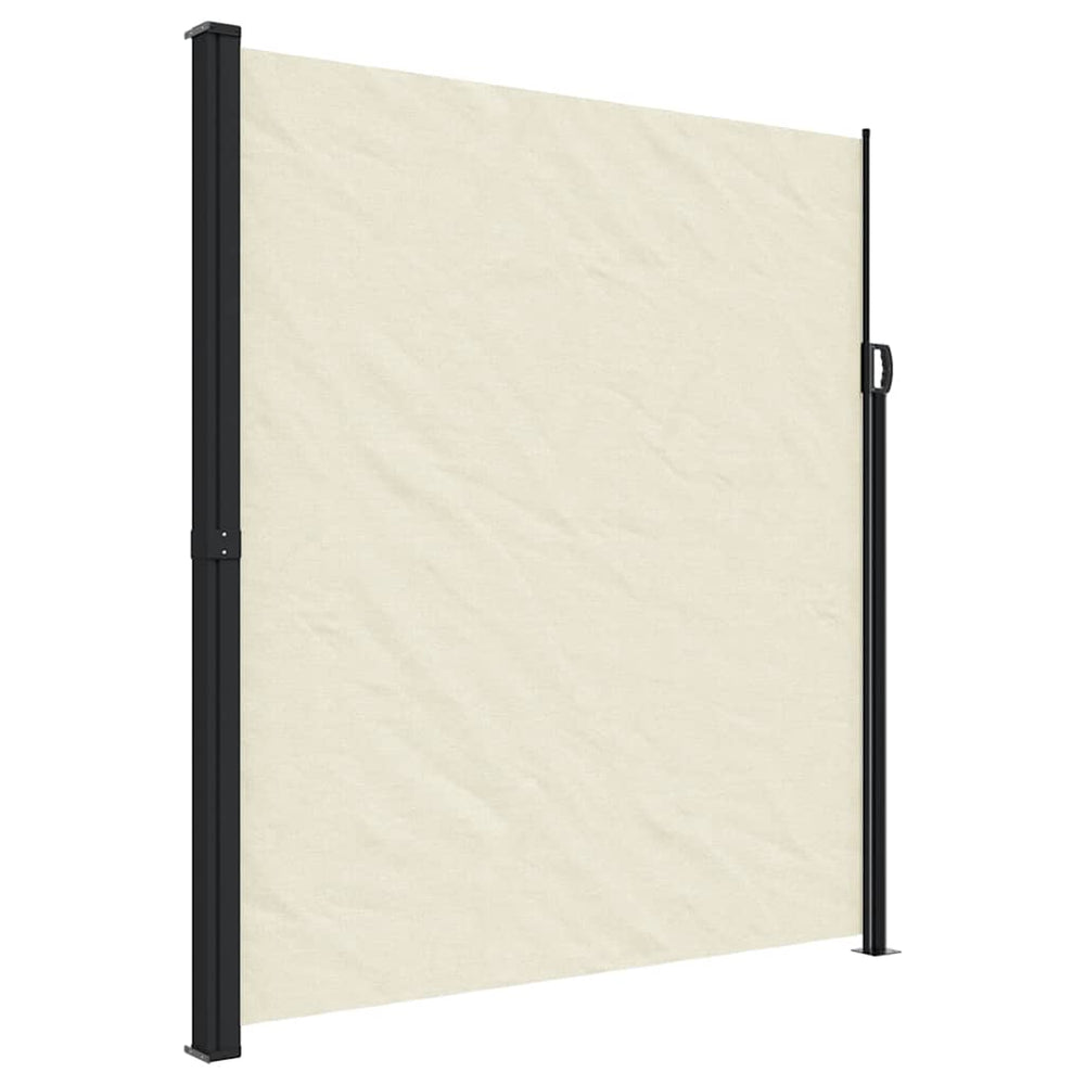 vidaXL Store latéral rétractable crème 220x600 cm