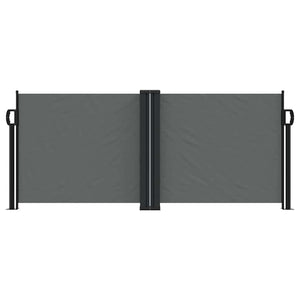 Seitenmarkise Ausziehbar Anthrazit 100x600 cm