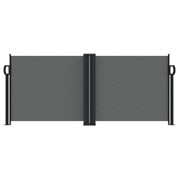 Seitenmarkise Ausziehbar Anthrazit 100x600 cm