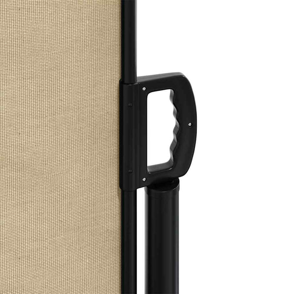 Seitenmarkise Ausziehbar Beige 100x600 cm