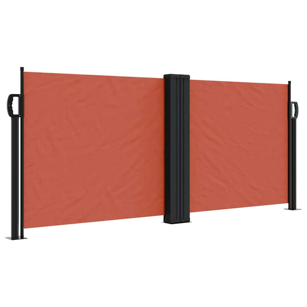 Seitenmarkise Ausziehbar Terrakotta 100x600 cm