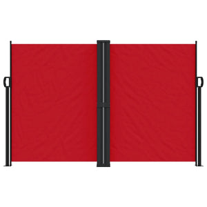Ausziehbare Seitenmarkise, Rot, 160x600 cm