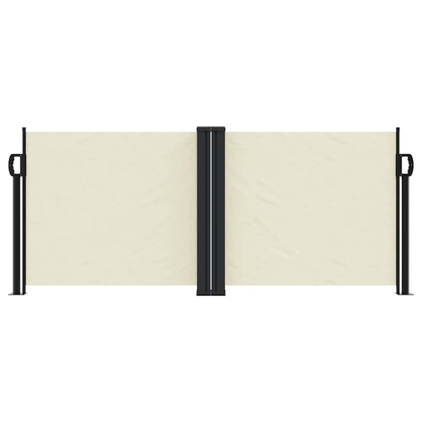 Ausziehbare Seitenmarkise Creme 100x1000 cm