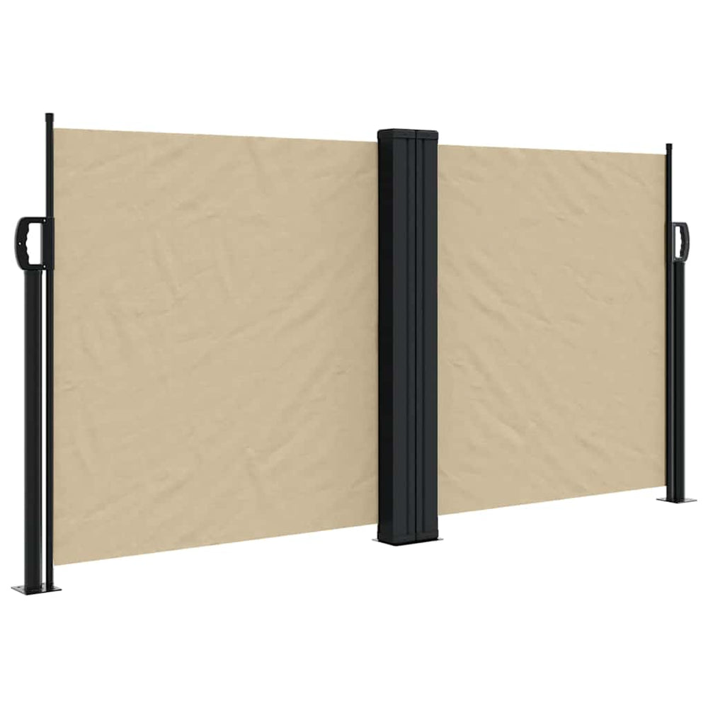 Store latéral rétractable vidaXL Beige 120x1200 cm