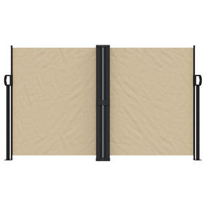 Ausziehbare Seitenmarkise Beige 140x1200 cm