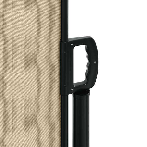 Ausziehbare Seitenmarkise Beige 140x1200 cm