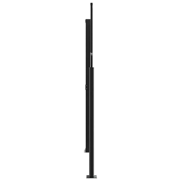 Ausziehbare Seitenmarkise Terrakottarot 180x1200 cm
