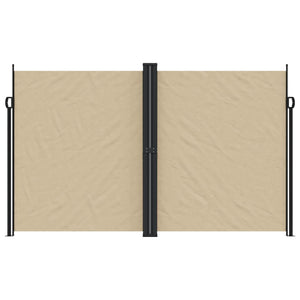 Ausziehbare Seitenmarkise Beige 200x1200 cm
