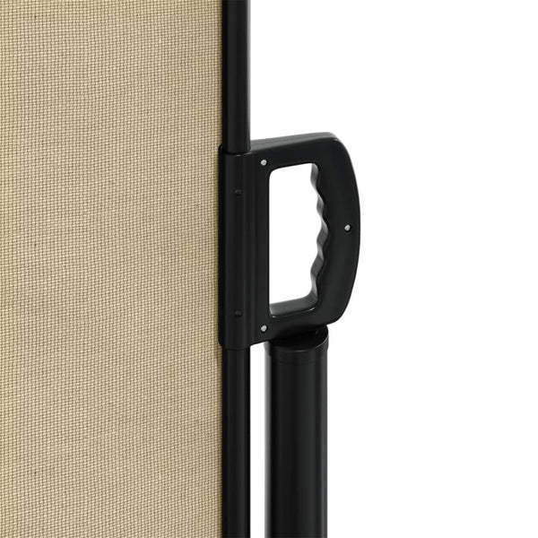 Ausziehbare Seitenmarkise Beige 200x1200 cm
