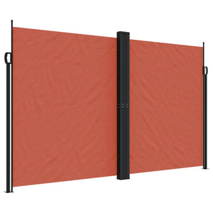 Ausziehbare Seitenmarkise Terrakotta 200x1200 cm
