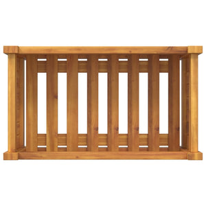 Pflanzkübel Akazie 54x31x30 cm mit Einlage