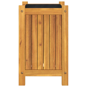 Akazien Pflanzkübel mit Einlage 31x31x50cm