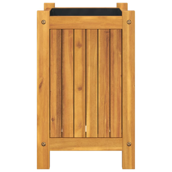 Akazien Pflanzkübel mit Einlage 31x31x50cm