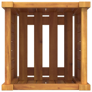 Akazien Pflanzkübel mit Einlage 31x31x50cm