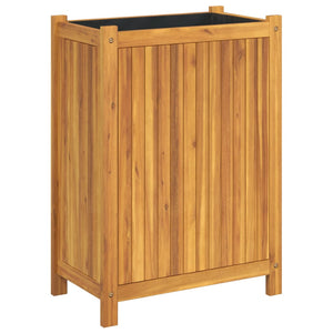 Akazie Pflanzkübel mit Einlage 54x75 cm