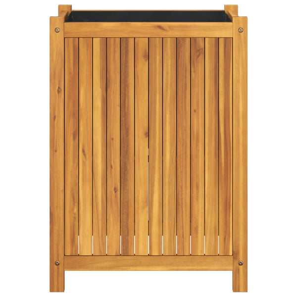 Akazie Pflanzkübel mit Einlage 54x75 cm