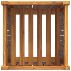 Akazie Pflanzkübel mit Einsatz 42x42x100cm