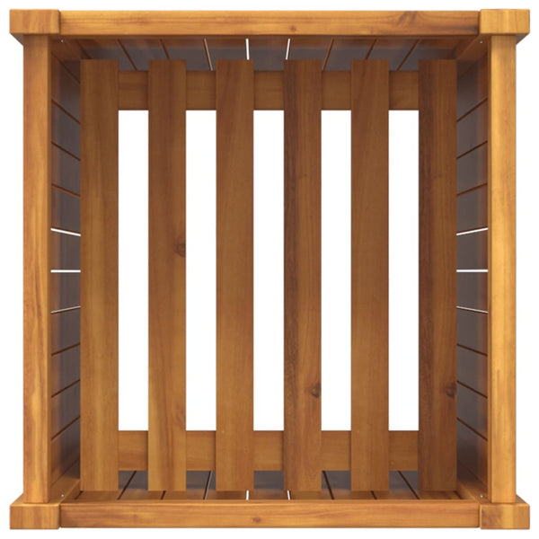 Akazie Pflanzkübel mit Einsatz 42x42x100cm