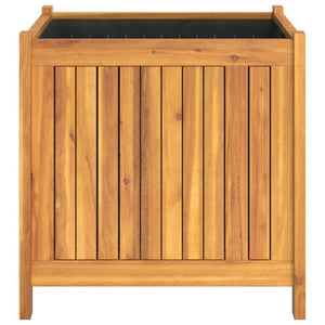 Akazie Pflanzkübel 50x50x50 cm mit Einlage