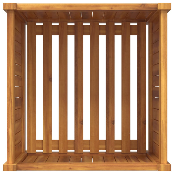 Akazie Pflanzkübel 50x50x50 cm mit Einlage
