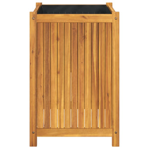 Akazie Pflanzkübel 50x50x75 cm mit Einlage