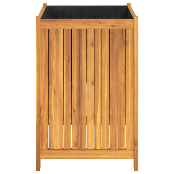 Akazie Pflanzkübel 50x50x75 cm mit Einlage
