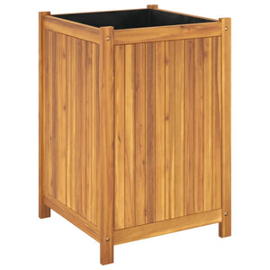 Akazie Pflanzkübel 50x50x75 cm mit Einlage