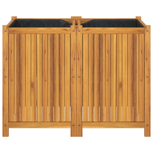 Akazie Pflanzkübel 100x50x75 cm mit Einlage