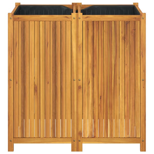 Pflanzkübel 100x50x100 cm Akazie Massivholz