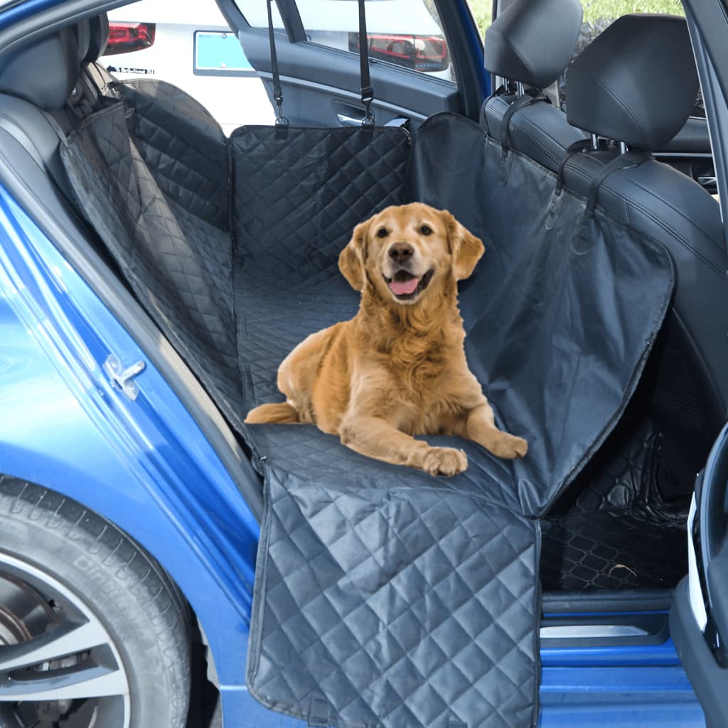 Hunde Autositzbezug Schwarz 137x46x50 cm