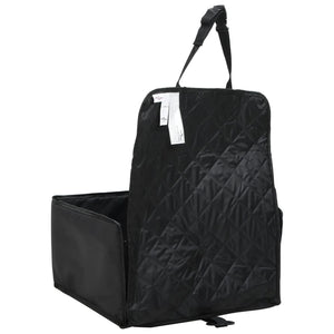 Hunde Autositz Schwarz 45x45 cm