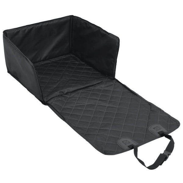 Hunde Autositz Schwarz 45x45 cm