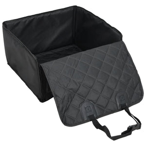Hunde Autositz Schwarz 45x45 cm