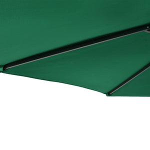 Grüner Sonnenschirm 225x225 cm