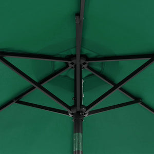 Grüner Sonnenschirm 225x225 cm