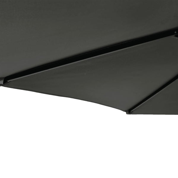 Anthrazit Sonnenschirm 225x225 cm