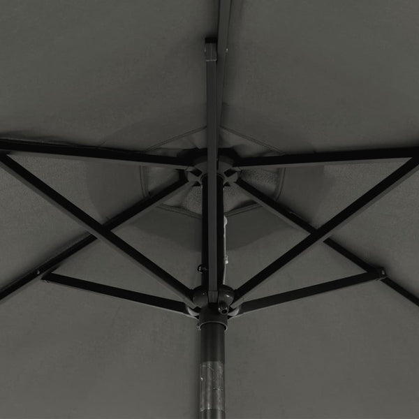 Anthrazit Sonnenschirm 225x225 cm