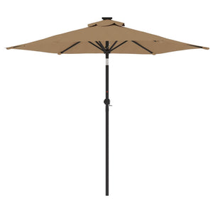 Taupe Sonnenschirm 225x225 cm