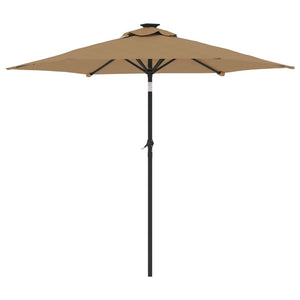 Taupe Sonnenschirm 225x225 cm