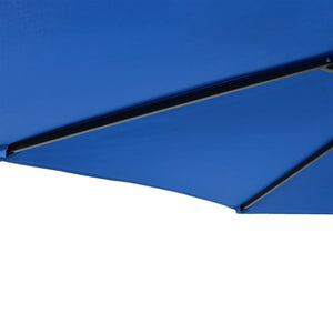 Azurblauer Sonnenschirm 225x225 cm