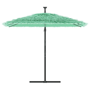 Grüner Sonnenschirm mit Stahlmast 246x246 cm