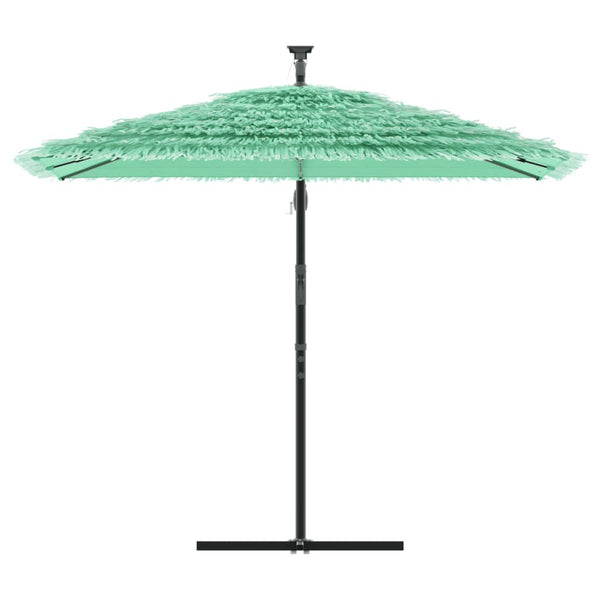 Grüner Sonnenschirm mit Stahlmast 246x246 cm