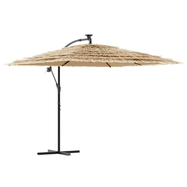 Braun Sonnenschirm mit Stahlmast 269x269 cm