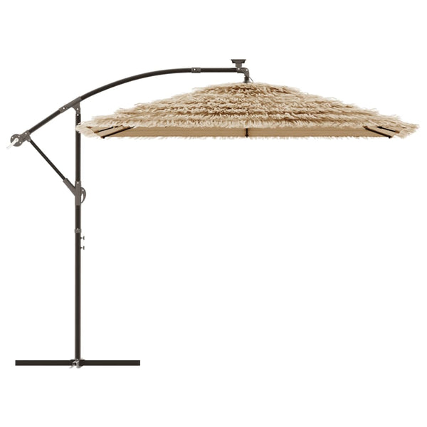 Braun Sonnenschirm mit Stahlmast 269x269 cm