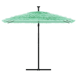 Grüner Sonnenschirm mit Stahlmast 269x269 cm