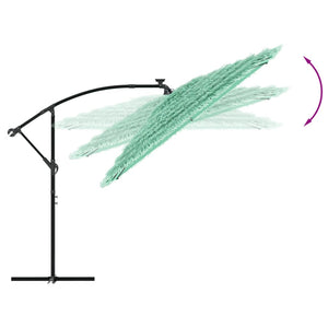 Grüner Sonnenschirm 290x290 cm
