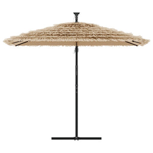 LED Sonnenschirm Braun 269x269 cm