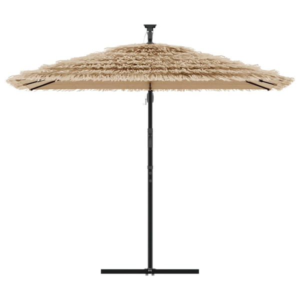 LED Sonnenschirm Braun 269x269 cm