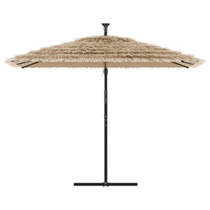 LED Sonnenschirm Braun 290x290 cm